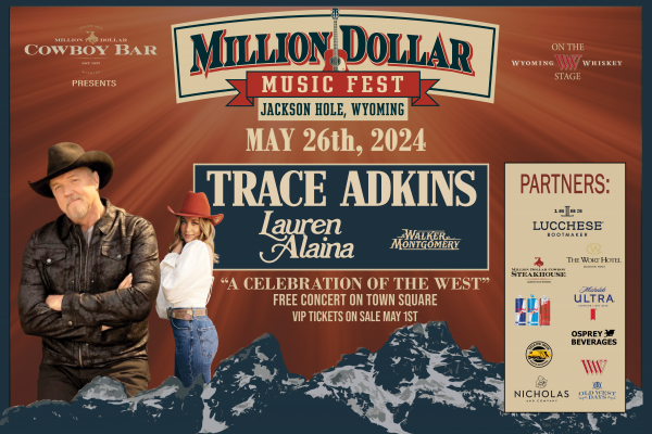Experience the 5th Annual Million Dollar Music Fest in Jackson Hole, WY
